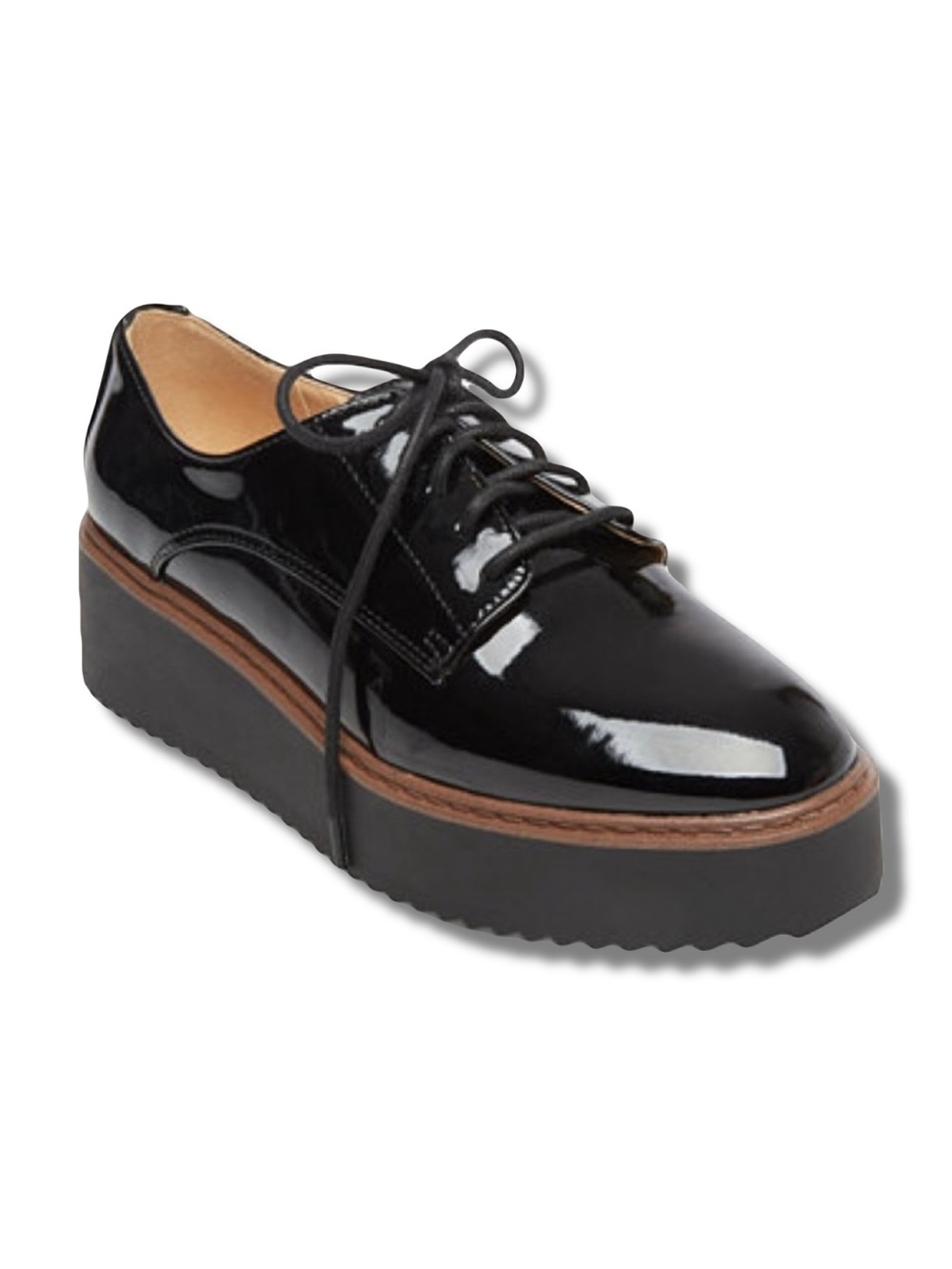 Madden Girl Written Platform Oxfords Women’s Size 9M Black